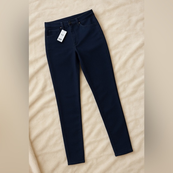 GAP kids navy blue Slim Fit Pants with adjustable waist size youth 12 - new - Picture 1 of 9